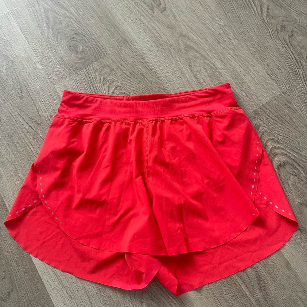 Lululemon Red Women's Athletic Shorts